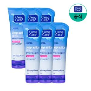 [클린앤클리어/공식] 딥 액션 블랙헤드 클렌저 100g x6 외 BEST 모음전(클렌징폼,토너,필름 외)