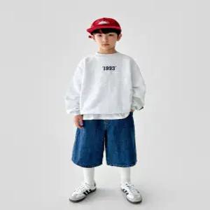 (리틀브로) (아동)트리밍버뮤다8부팬츠[팬츠BFGW132A]