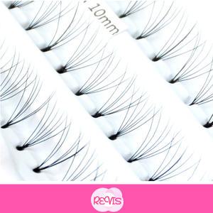 [레비스]심는 가닥 속눈썹 / 1판 케이스 / 연예인 아나운서 인조 셀프 부분 속눈썹