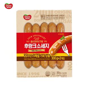 동원 후랑크 소세지 300gx2개