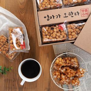 모애당_엄마가오란다 (12개입/24개입) 약과 (호박/고구마)