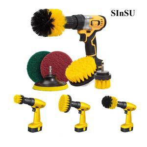 전동드릴용 브러쉬 청소솔 주방 욕실 화장실 타일 틈새 청소