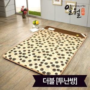 일월 뉴숯 황토방 전기매트_더블(140x200)_디지털(투난방)/카본매트