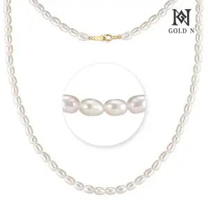 14K 그레이스 담수진주 목걸이 38cm/42cm/45cm