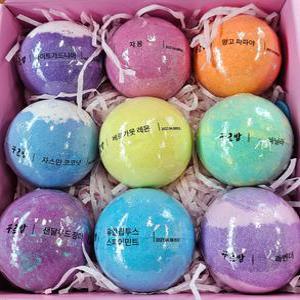 꾸르밤 배쓰밤 천연 입욕제 거품 100g x 9종세트
