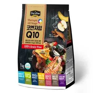 데이스포 테라픽 그레인프리 코엔자임Q10 사료 1kg 2개