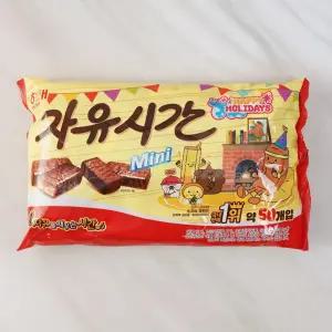 해태 미니자유시간 초코바  500g