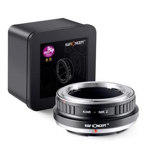 KnF AR-NIK Z 변환 어댑터 코니카 AR 렌즈 - 니콘 Z 바디 _무반사코팅 (뒤캡옵션) Konica AR lens to Nikon Z adapter (cap option)