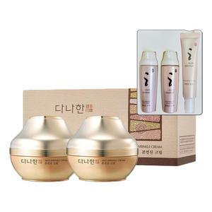 다나한 본연진 크림 50ml+50ml 듀오세트+기프트3종 추가