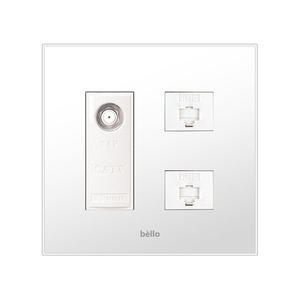 샤일로조명  위너스 벨로 스노우 복합형 유니트(CATV/8P+8P)