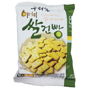 우리밀 우리밀 야채 쌀건빵 120g 이강산닷컴