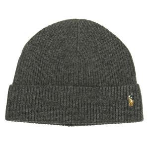 [폴로] 랄프 로렌 시그니처 메리노 울 비니 PC0483032 챠콜