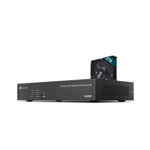 티피링크 VIGI NVR1004H-4P-2TB 4채널 CCTV 네트워크 비디오 녹화기