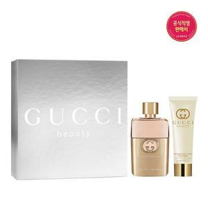 [구찌 뷰티](타임스퀘어점패션관)길티 뿌르 팜므 EDP50+BL50 홀리데이 에디션 세트
