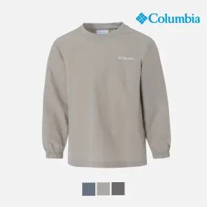 키즈 우븐 긴팔 티셔츠_베이지 (C62-YMK607)