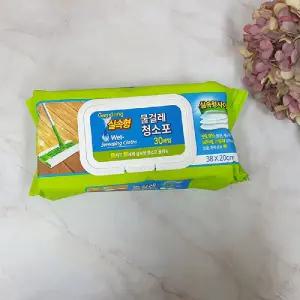 실속형 물걸레 청소포 대형 38x20 30매/밀대/청소포대형/청소용/물티슈/청소/특대형/티슈/물걸레포/물걸래