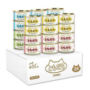 도모다찌 고양이캔 콤보 80g x 24개