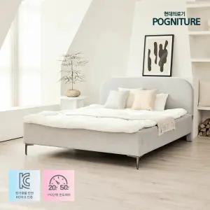 온열침대 레토 그레이 퀸 컴포트황토숯볼 흙침대