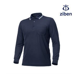 지벤 봄여름 긴팔 티셔츠 상의 작업복 ZB-T1331
