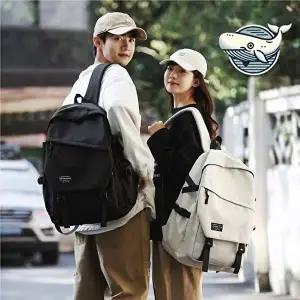 다용도 이중포켓 캐주얼 백팩 수납 편한 여행용-WFH76D7