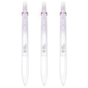 자바펜 지움3겔 지워지는 볼펜 0.5mm, 퍼플, 3개