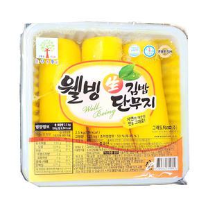 (무)(면)웰빙 통단무지(실온 2.5kg)X4개