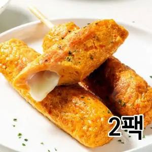 40년전통 국제시장 통모짜렐라 청양 쌀어묵바 2팩(4개입)