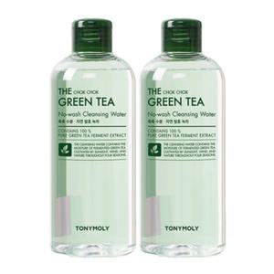 토니모리 더 촉촉 그린티 노워시 클렌징 워터 300ml 2개