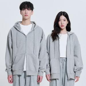 남녀공용 오버핏 투웨이 후드 집업