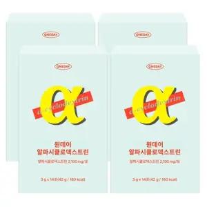 데이즈온 원데이 알파CD 알파 시클로덱스트린 14포X4박스