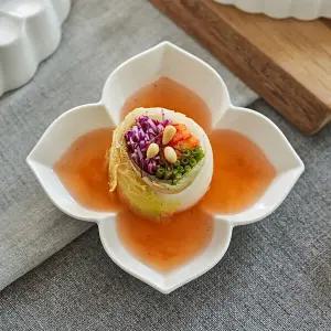 [11] 까사무띠 부케 유광 찬기 소 4p 세트