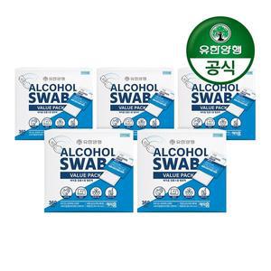 [해피홈][유한양행]해피홈 알콜스왑 360매입 x 5개