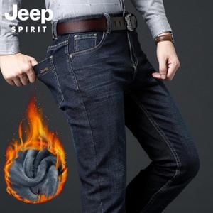 지프JEEP SPIRIT 청바지 기모 빅사이즈 데님 스판청바지 JP8005F
