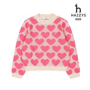 [롯데백화점]헤지스키즈 빅 하트전판 풀오버(HUW12KR54M)