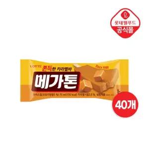 [롯데] 아이스 바 메가톤 70ml x 40개