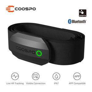 COOSPO H808S 심박수 센서 Wahoo Garmin Zwift 스포츠 모니터 용 스트랩 사이클링 컴퓨터가있는 듀얼 모드