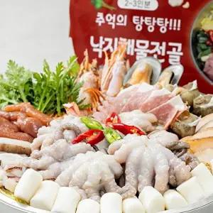 [대도수산]화끈 낙지해물전골1.5kg(2~3인분) x 2팩