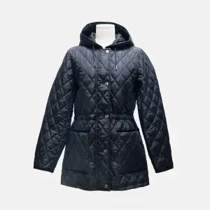 (버버리) 스트링 후디드 퀼팅재킷 (811053116)