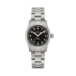 해밀턴 H69301131 카키 필드 쿼츠 블랙 33mm