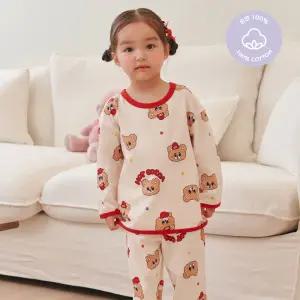 핫코코아 9부 코튼 실내복