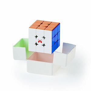 량큐버 QY 장난감 토네이도 V4 플래그십 스피드 큐브 3x3 스티커리스, 마그네틱 코어