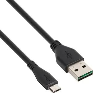 마이크로5핀 USB2.0양면인식 케이블 50CM 폴더폰 충전선