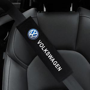 폭스바겐 VW 골프 티구안 폴로 투란 캐디용 카시트 벨트 코튼 안전 어깨 커버, 통기성 보호 2 개