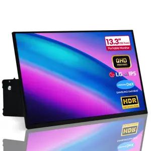 클라인즈 LG IPS 패널 13.3인치 포터블 모니터 QHD 유선 DeX K133QM