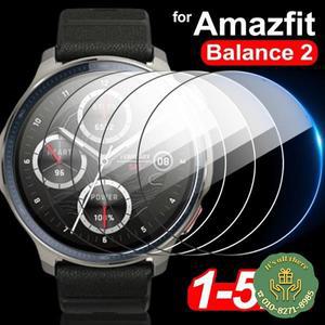 Amazfit Balance 2용 9H 강화 유리 프리미엄 보호기 투명 긁힘 방지 필름