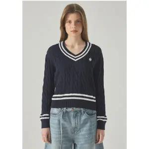 [후아유](센텀시티점)Steve Cable Tilden Sweater(F) (WHKAF2351F)