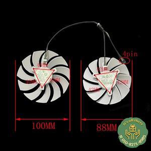 RTX3060 TI AMP 문 화이트 GOC GPU 팬 4PIN 88MM 100MM GAA8S2U Zotac GeForce
