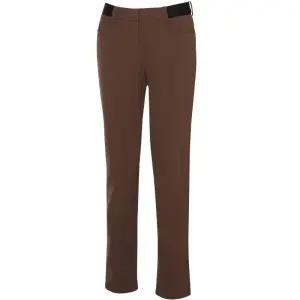 국내매장정품 와이드앵글 여성 골프웨어 바지 팬츠 VA 에센셜 본딩 슬림 L (Brown) 골프스타일 여성바지 가
