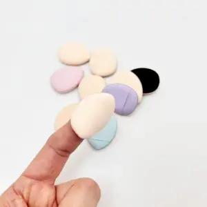 핑거 쿠션 퍼프 10P 손가락 파운데이션 블러셔 메이크업 스폰지