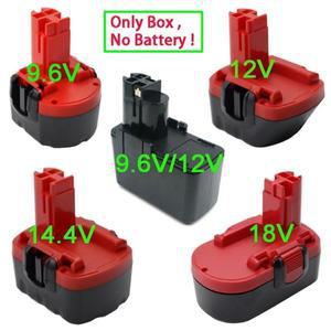 Bosch 9.6V 12V 14.4V 18V 니켈 카드뮴 금속 수소화물 셀 하우징용 Ni-Cd Ni-MH 배터리 플라스틱 케이스